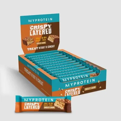 MyProtein Crispy Layered Bar 12x58g 1