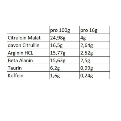 NNT Pre Workout Booster 240g 2
