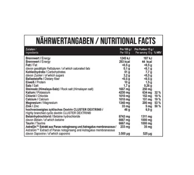 MST - Aqua Power Electrolyte Boost - 360g