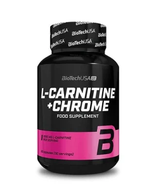 BioTech L-Carnitine + Chrome 60 Kapsel 1
