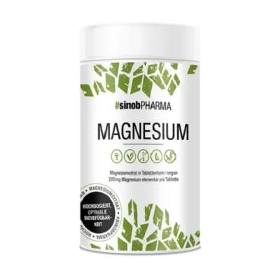Sinob Magnesium Citrat 120 Tabletten 1