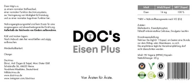 DOCs Eisen Plus - 90 Kapseln 2