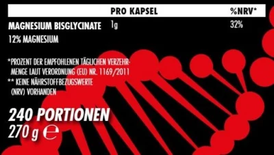 Big Zone Magnesium Bisglycinat 240 Kapseln 2