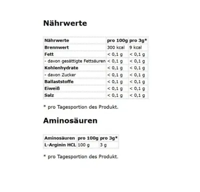 NNT Arginin 210g