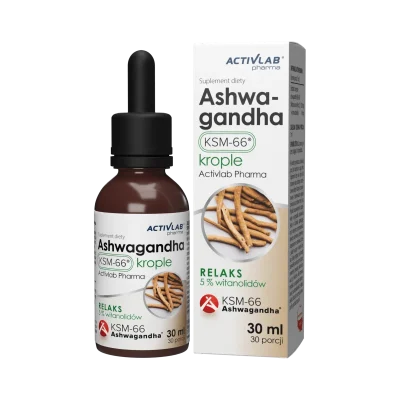 Activlab Ashwagandha KSM-66® Drops 30 ml 1