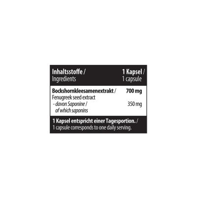 MST - Fenugreek 60 Kapseln
