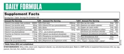 Universal Daily Formula 100 Tab. 2
