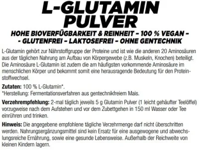 MySupps Glutamine 1000g 2