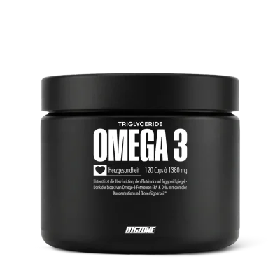 Big Zone Omega 3 Fury Triglyceride 120 Kapseln