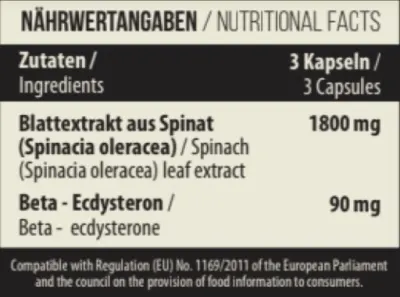 MST - Beta Ecdysterone 120 Kapseln 2