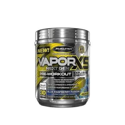 MuscleTech naNO Vapor X5 Next Gen Blue Raspberry 228g 1