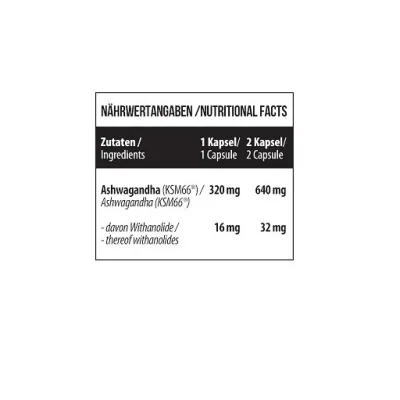 MST - Ashwagandha KSM-66® - 120 Caps