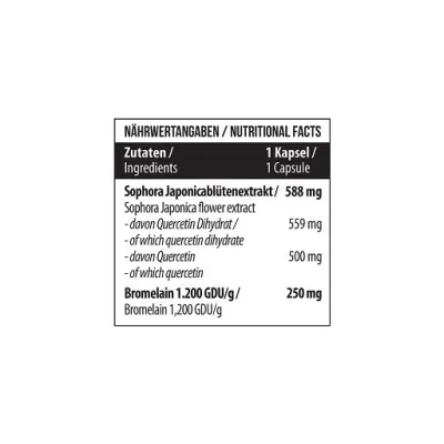 MST - Quercetin Bromelain 60 Kapseln