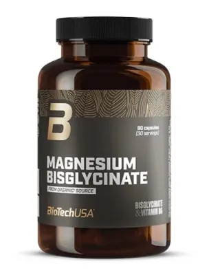 BioTech Magnesium Bisglycinate from organic sources 90 Kapseln 1