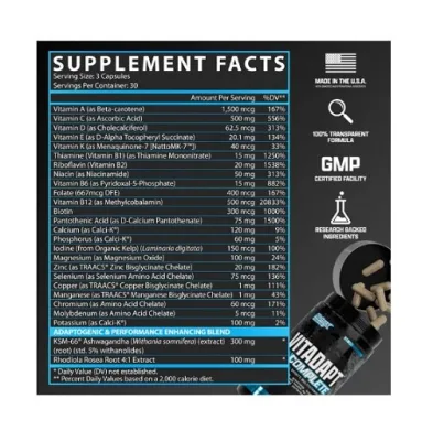 Nutrex Vitadapt Complete 90 Kapseln 2