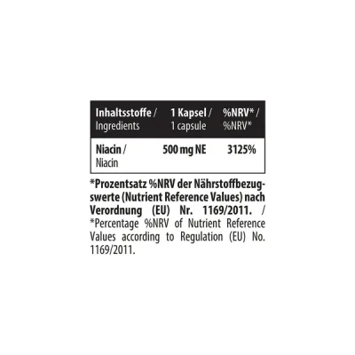MST - Niacin 60 Kapseln