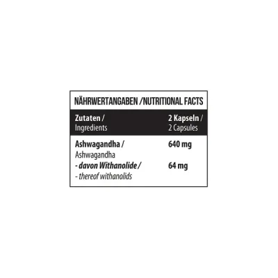 MST - Healthy Ashwagandha 10% Withanolide 120 Kapseln