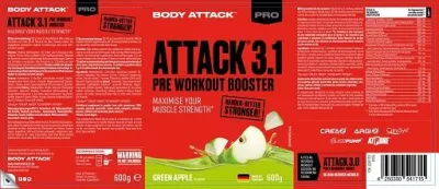 Body Attack Pre Attack 3.1 600g