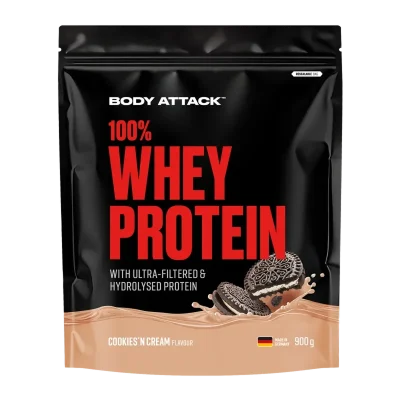 Body Attack 100% Whey Protein 900g