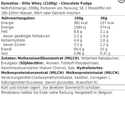 Dymatize Elite Whey 2170g 2