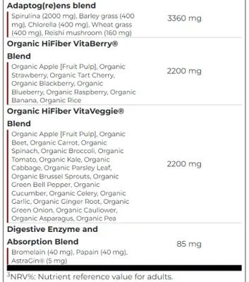 Scitec Greens & Fruits 600g 3