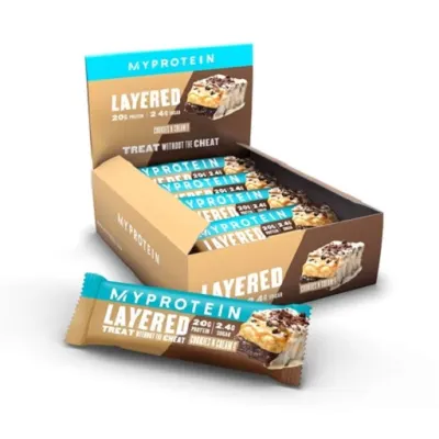 MyProtein Layered Bars 12x60g 1