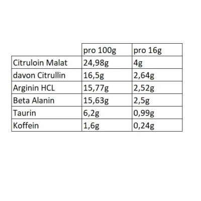 NNT Pre Workout Booster 240g 2