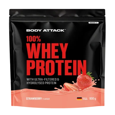 Body Attack 100% Whey Protein 900g 8