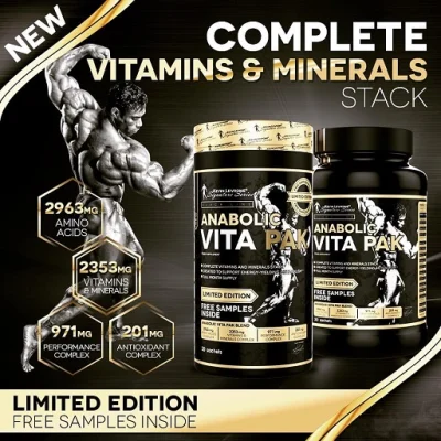 Kevin Levrone Anabolic VITA PAK - 30 Portionen 1