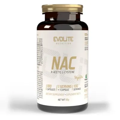Evolite Nutrition N-Acety-L-Cysteine NAC 100 Caps 1