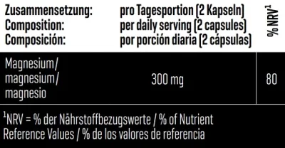 Body Attack Magnesium Bisglycinat 120 Kapseln 2