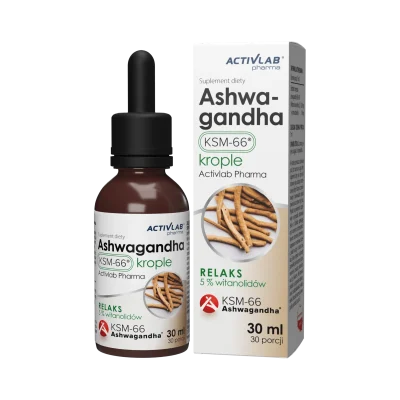Activlab Ashwagandha KSM-66® Drops 30 ml 1