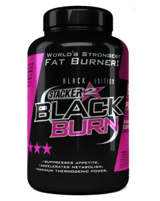 Stacker2 Black Burn Fatburner - 120 Kapsel 1