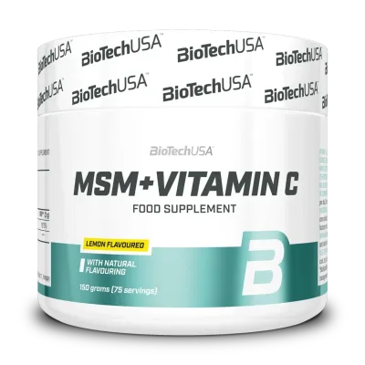 BioTech MSM + Vitamin C - 150g