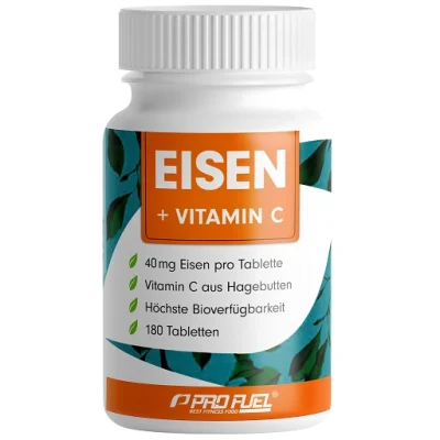 ProFuel EISEN + nat. Vitamin C 180 Tab. 1