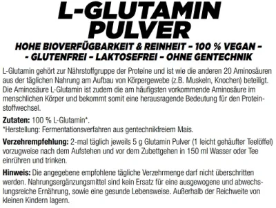 MySupps Glutamine 500g 2