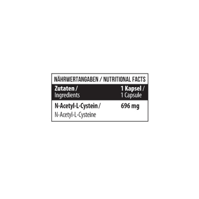 MST - NAC N-Acetyl-L-Cystein 696mg 60 Kapseln 2