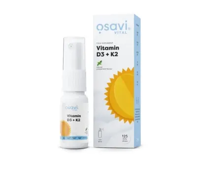 Osavi Vitamin D3 + K2 Oral Spray Pepermint - 25ml 1