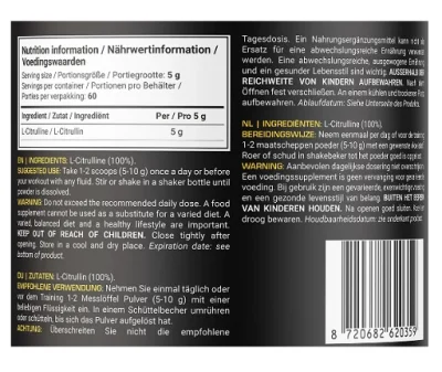 Dedicated Citrullin 300g 2