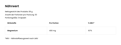 Ostrovit Magnesium Glycinat 90 Kapseln 3