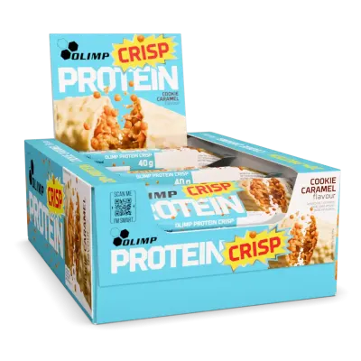 Olimp Protein Crisp Bar Cookie & Caramel 20x 40g 1