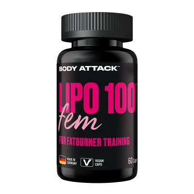 Body Attack Lipo 100 Fem 60 Kapseln