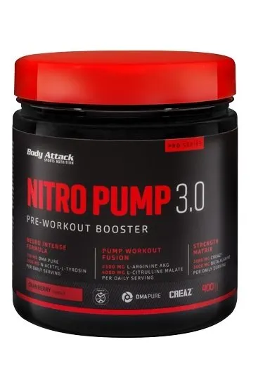 Body Attack Nitro Pump 3.0 - 400g - Bild 1