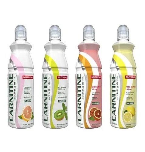 Nutrend Activity L-Carnitine Drink + Caffeine - 8x 750ml - Bild 1