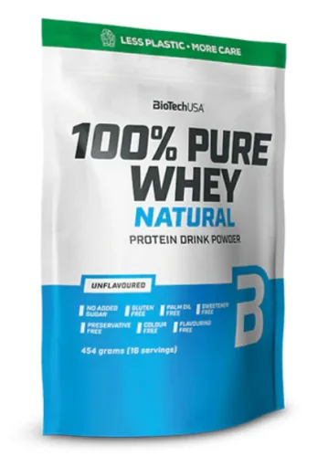 BioTech 100% Pure Whey 454g - Bild 1