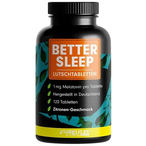 ProFuel Melatonin Better Sleep - 120 Lutschtabletten - Bild 1