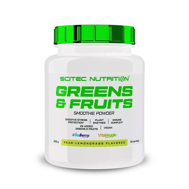 Scitec Greens & Fruits 600g - Bild 1