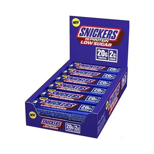 Snickers LOW SUGAR High Protein Bar (12x57g) - Bild 1