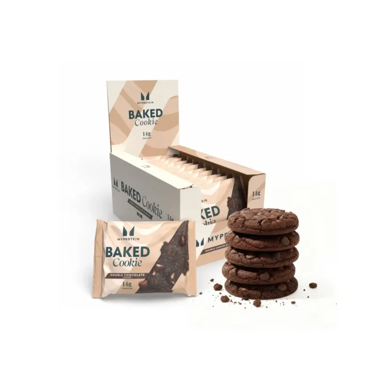 MyProtein Baked Protein Cookie 12x75g - Bild 1