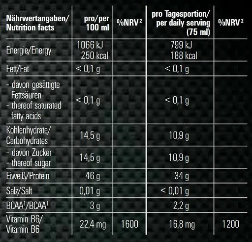 MySupps Power Amino Liquid 1000ml - Bild 2
